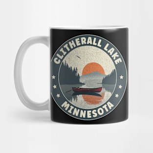 Clitherall Lake Minnesota Sunset Mug